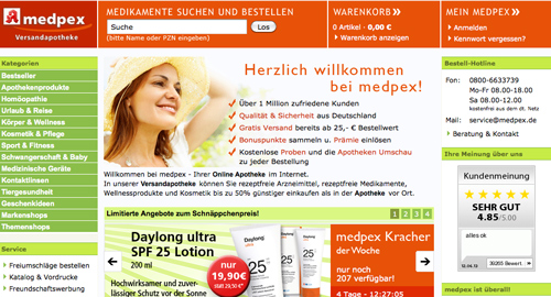 www.medpex.de