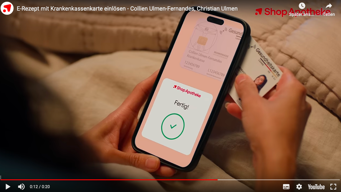 Shop Apotheke wirbt mit Christian Ulmen und Collien Ulmen-Fernandes